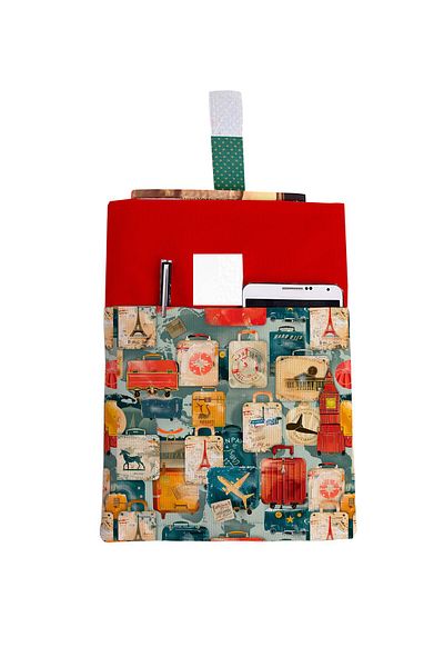 HRS Patterned Washable Pocketed Book Case 20 x 25 cm Multi-Purpose Bag Book Cover