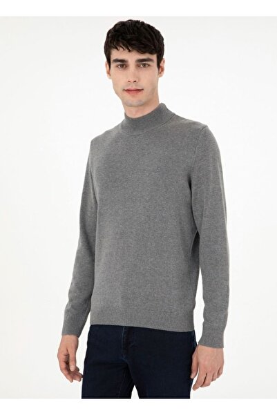 Pierre Cardin Half Turtleneck - 50% Cotton 50% Acrylic Slim Fit Knitwear Sweater (Customized Clothing)