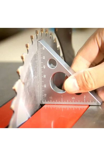 BGA Carpenter 3 Size Miter Ruler Milling Height Locator Ruler Recliner Saw Angle Ruler