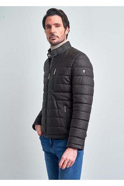 Pierre Cardin سترة جلدية للرجال