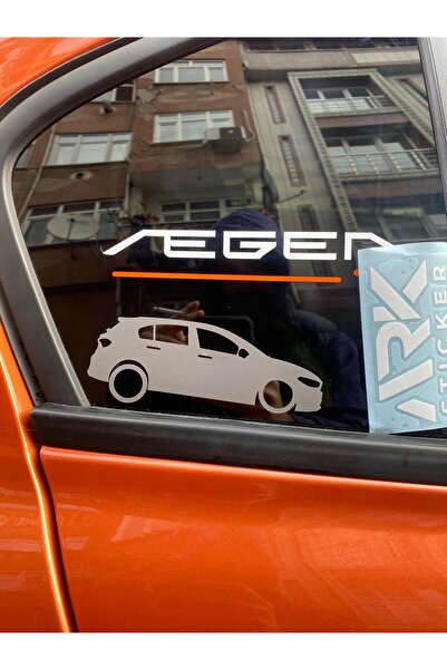 Fiat 2 Adet Fiat Cross Sticker Kafa Basık