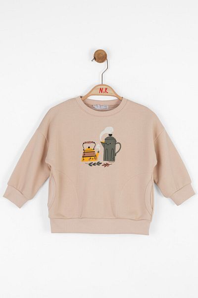 nk kids Суитшърт за момиче - 9м-4г 37601