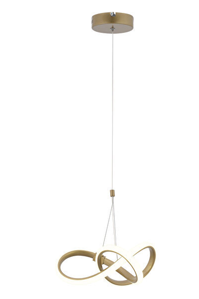Trend Kitchen Festina Modern Eskitme Sarkıt Led Avize  Beyaz Power Led'li Salon, Mutfak, Oda, Hol Aydınlatma