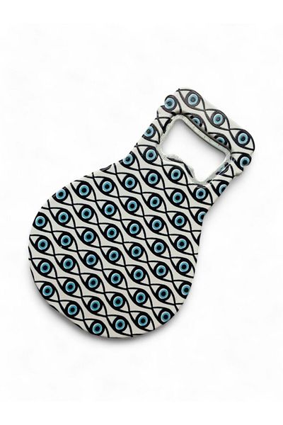 GALATA GIFT Bottle Opener Magnet Balloon Shape Evil Eye Beaded Soda Gas Opener Decorative Fridge Magnet