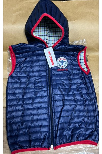 RC CRISPY Vestă pentru băieți de 8 ani, cu imprimeu