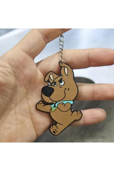 AlaSwan Scrappy Doo: Χαριτωμένο φιγούρα-χαρακτήρα μπρελόκ