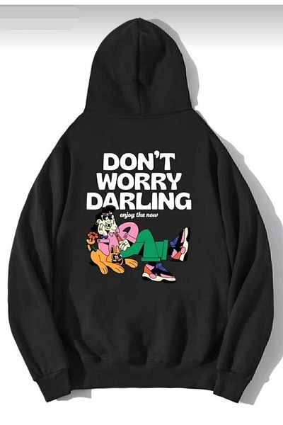 FULL TOLERANCE Унисекс качулка Oversize Don't Worry