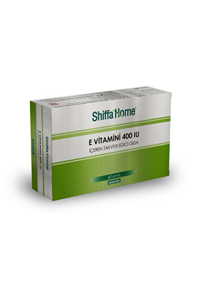 Shiffa Home E Vitamini 60 Kapsül 1adet