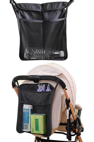 RevuBaby Baby Stroller Organizer - Walking Stick, Stroller, Booth Net