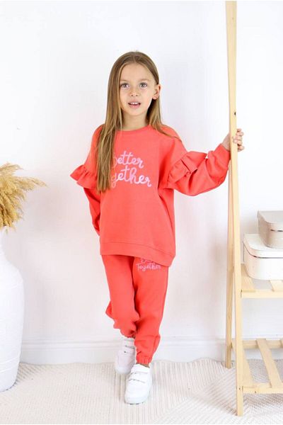 Zeyder Kids Комплект анцуг с пайети за момичета