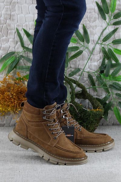 M.P. M.P 242 1854 Άνετα Γνήσιο Προϊόν Nubuck Γνήσιο Δέρμα Ανδρικές Μπότες