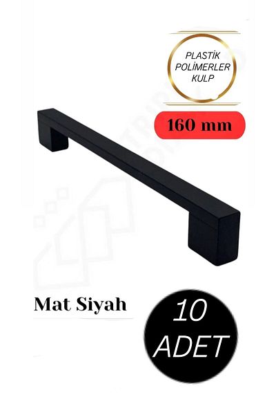VİZYON 160 Mm(16 cm) Kitchen Cabinet Drawer Handle Furniture Wardrobe Door Handle (Including Screw)
