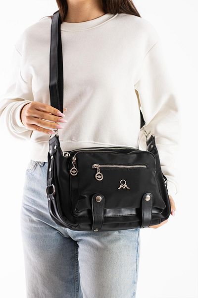 MEGA ÇANTA CUREA DUBLĂ 6 COMPORTE GEANT DE UMĂR ȘI CROSSBODY POTRIVIT PENTRU UTILIZARE ZILNICĂ 310