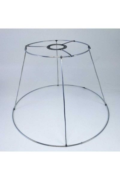 C&A&B KUZEY AVİZE C&A&B Chandelier Wire Lampshade Bottom Diameter 30 cm Top Diameter 15 cm