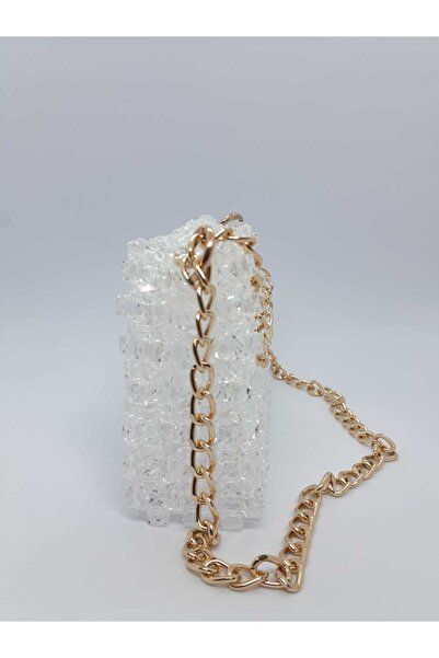 Tasarım Transparent Chain Bead Bag