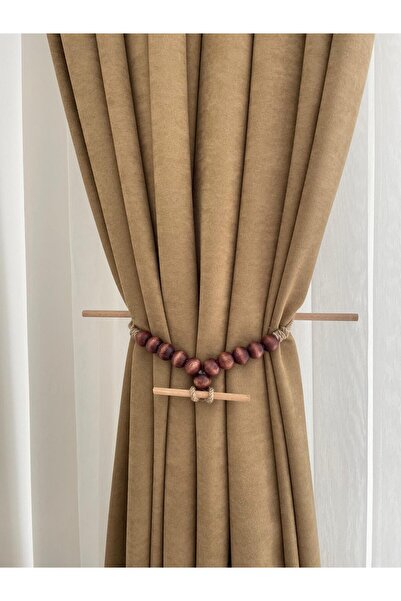 Toksuzdesign Modern Bohem Stil Fon Perde Tutucu,Perde Tokası