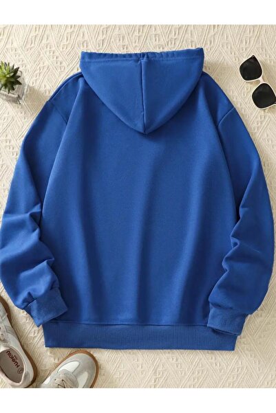 caddekombin Φούτερ με κουκούλα Choonge happy 5 Li Kalp 2 με κουκούλα και τσέπες