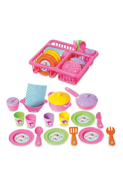 Doğan Oyuncak Dünyası Kitchen and Home Toy Set - Frozen Dish Rack