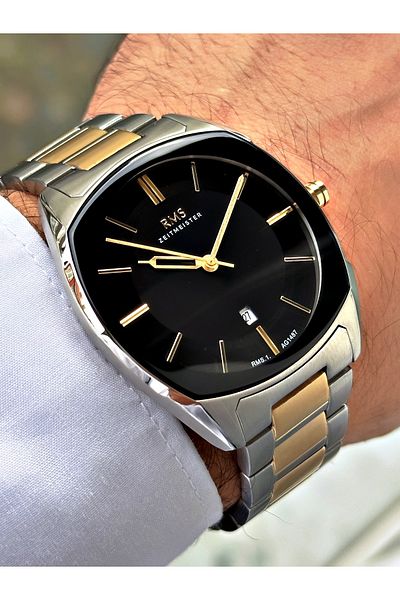 Romanson Custom Design Cornered Dial Steel Band Steel Case Men's Wrist Watch 1487.06