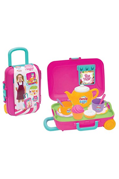 Doğan Oyuncak Dünyası Candy & Ken Çay Set Bavulum - Mutfak Setleri - Ev Oyunc...