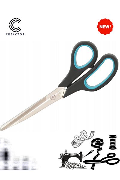 CREACTOR 8.5'' Large Green Scissors - Cr8