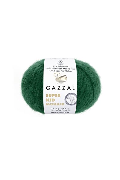 Gazzal Super Kid Mohair El Örgü Ipliği