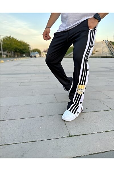 Rang store Erkek Dalgıç Kumaş Çıtçıtlı Mevsimlik Eşofman Altı SALASH Premium Kalite