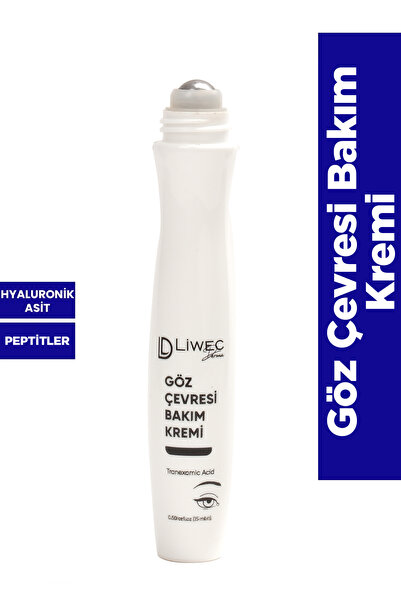 LIWECDERMA Göz Çevresi Bakım Kremi 15 ml – Koyu Halka, Morluk & Ince Çizgi Ka...