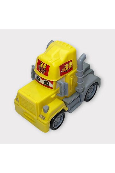 Angoravi Friction Toy Truck - Yellow
