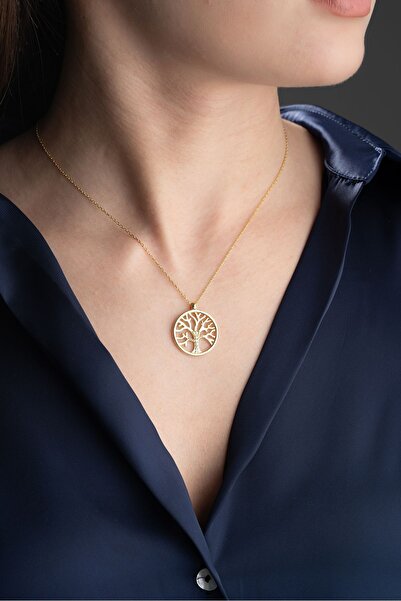 MIDDLEMIST 925 Ayar Gümüş Hayat Ağacı Kolye