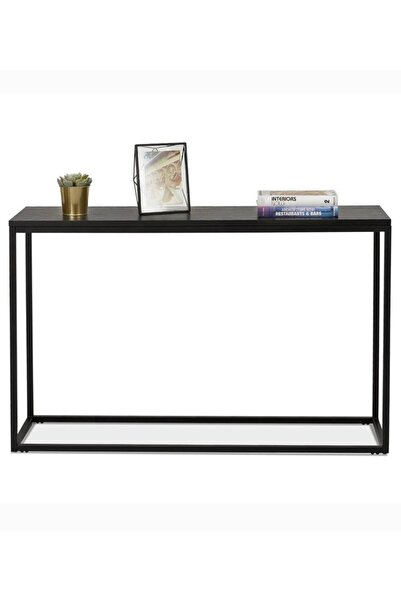 Home Neps Siyah Dresuar Kahve Köşesi Modern Konsol 100 Cm Siyah Ahşap