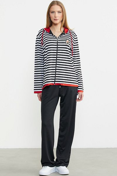 Sementa Marine Zippered Tunic Set - Black