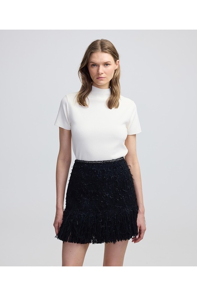 İpekyol Püsküllü tüvit etek