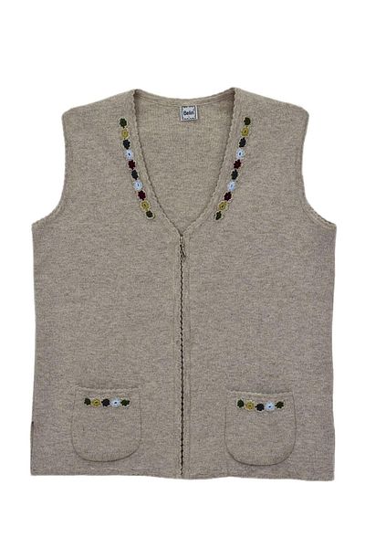 BELİN Women's Mother Zippered Vest Bgl-St03942