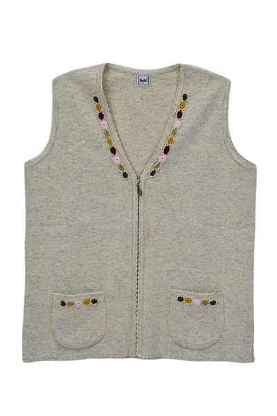BELİN Women's Mother Zippered Vest Bgl-St03942