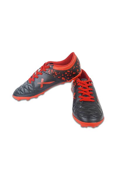 Vector X Fizer Indoor Football Shoes | Black/red | 10 Uk/11 Us/44 Eu | Synthetic Leather | Insole