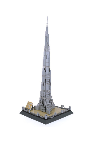 Fab N Funky Fab N Funky Burj Khalifa Tower Set - 555pc, Fine Motor Skills & Creativity Builder for Kids 6+