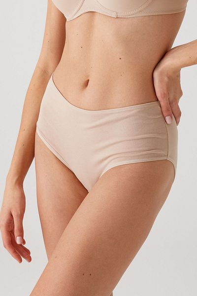 Pierre Cardin 2953 Chiloți de bază din bumbac cu tăietură maxi, pachet de 3 piese