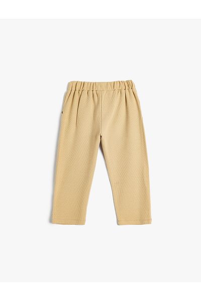 Koton Cotton Jogger Sweatpants - Waist Lace-up