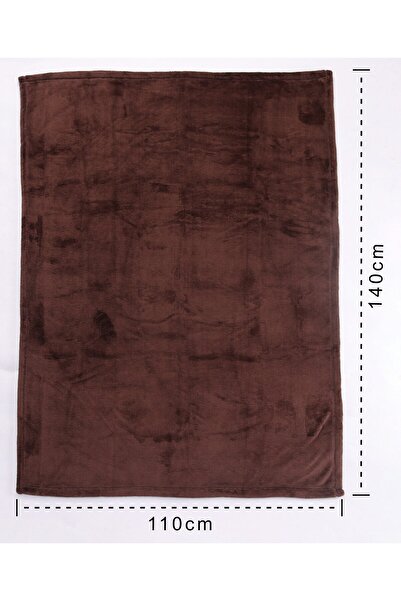 Babyhug All Seasons Plush Baby Blanket - Soft and Skin Friendly, 140x110cm, 0 Months+, Brown