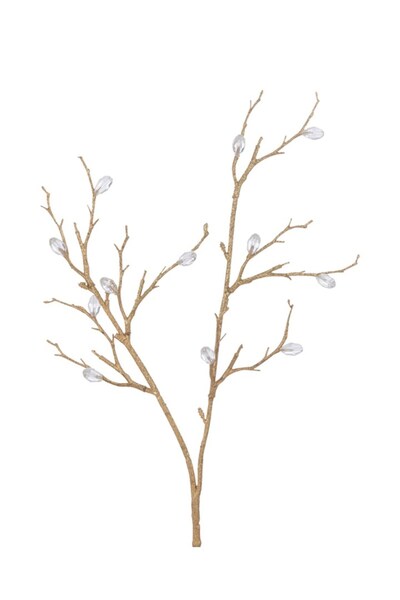 Laromita Decoration GOLD TAŞLI DAL / 49 CM
