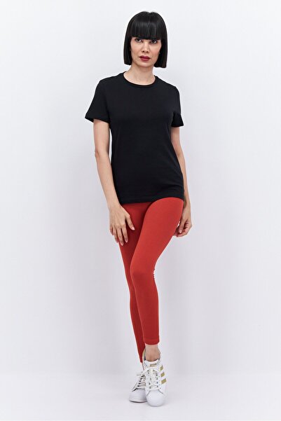 Reebok Women Sportswear Fit Short Sleeve Training T-Shirt, Black