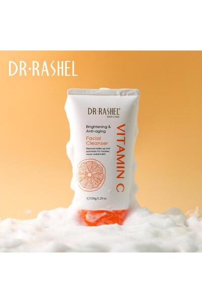 DR.RASHEL Vitamin C Facial Cleanser Brightening Anti-Aging Shea Butter Anti-B...