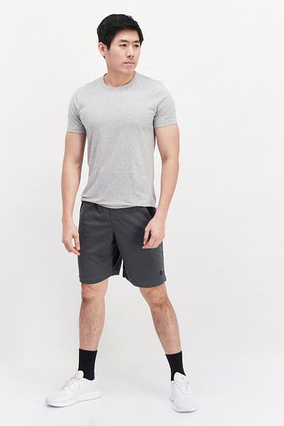 RBX Men Sportswear Fit Running Shorts, Grey