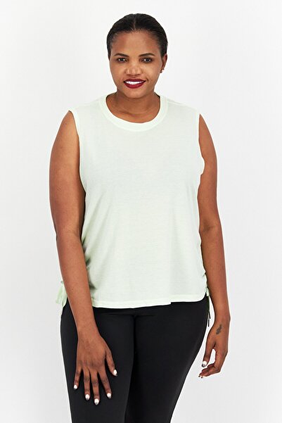 Calvin Klein Women Plus Size Solid Tank Top, Lime Green