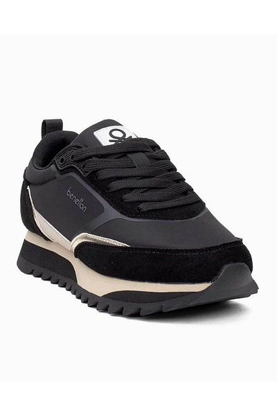 Benetton BNI-11133 Pantofi clasici negri pentru femei