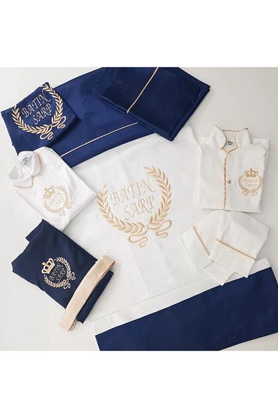 YASOM TASARIM Name-Customized Embroidered Circumcision Set