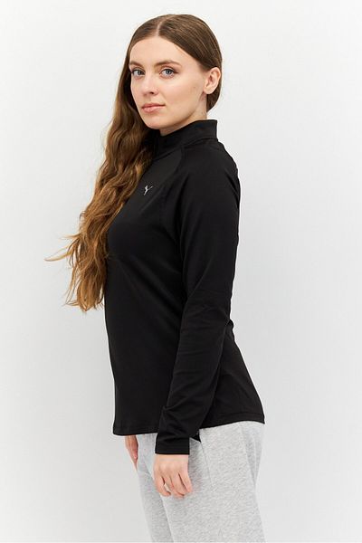 Public School Women Sportswear Fit Long Sleeve Outdoor Sweatshirt, Black