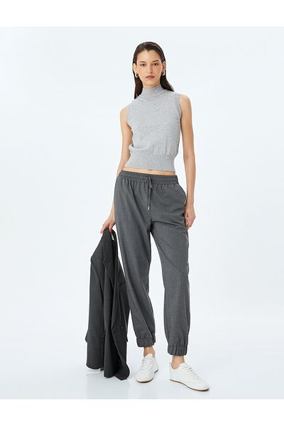 Koton Tie Waist Pocket Jogger Trousers