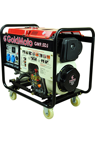 gold moto GoldMoto GM9.5DJ 8.7Kva Monofaze Marşlı Dizel Jeneratör